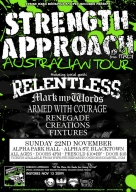 2009-11-22: Strength Approach: Australian Tour: Blacktown Flyer